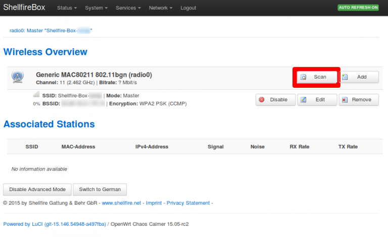 Tutorial - Connecting the Shellfire Box to a Wifi Hotspot - Shellfire Blog