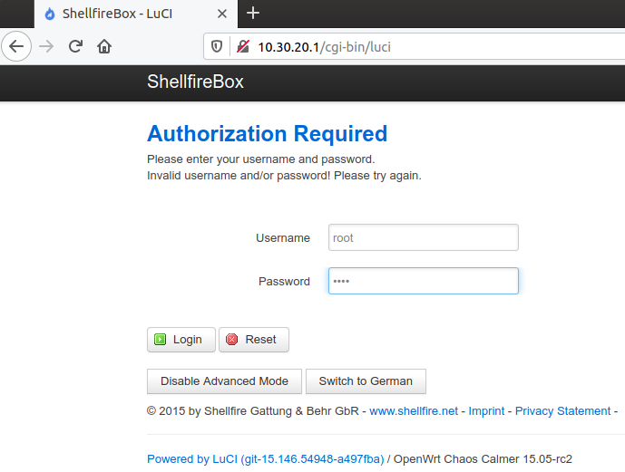 Shellfire Box login