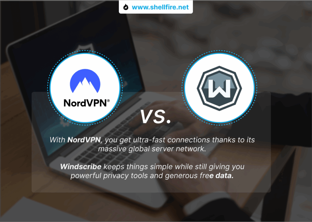 nordvpn windscribe