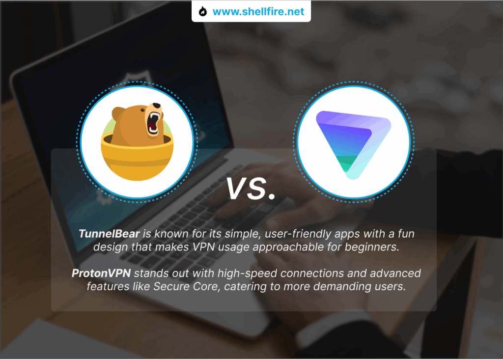 TunnelBear or ProtonVPN