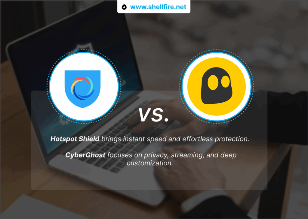 Hotspot Shield vs CyberGhost