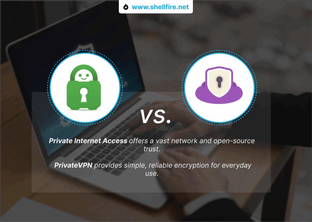 Private Internet Access vs PrivateVPN