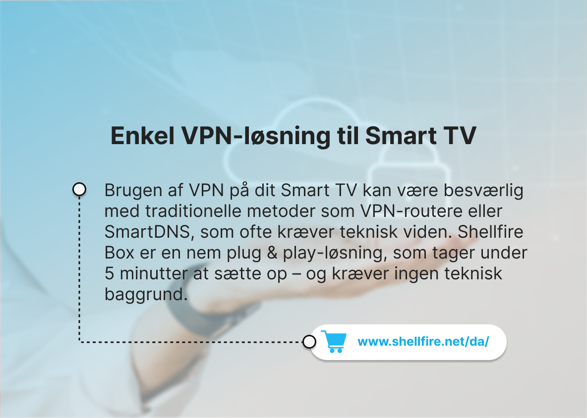 Enkel VPN-løsning til Smart TV 