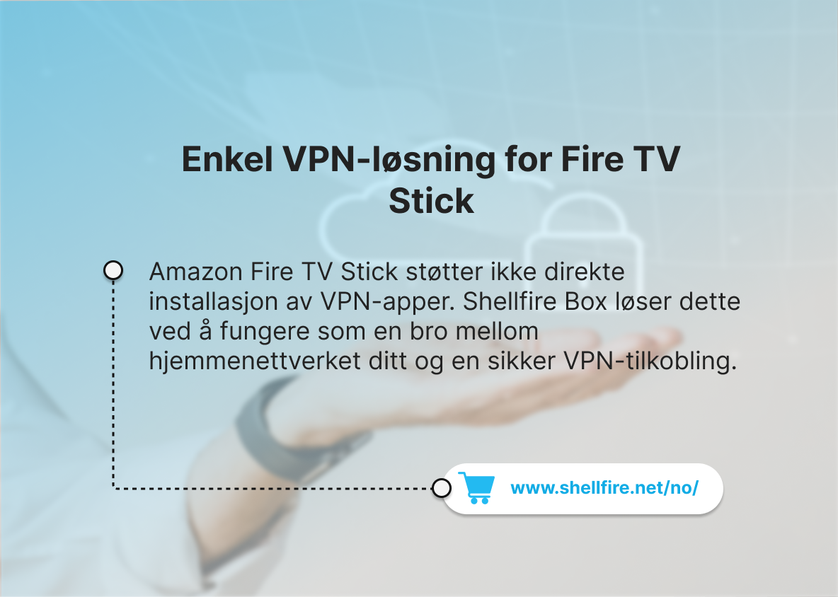 Enkel VPN-løsning for Fire TV Stick