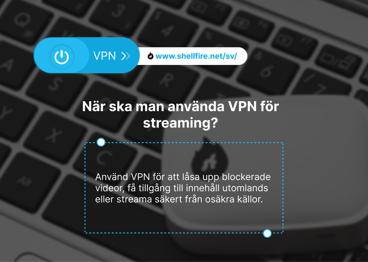 När ska man använda VPN för streaming?